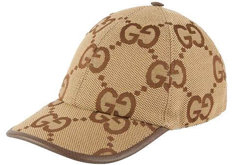 gucci canvas baseball hat.